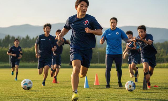 岩手の地域スポーツクラブで選手が練習に励むグラウンド